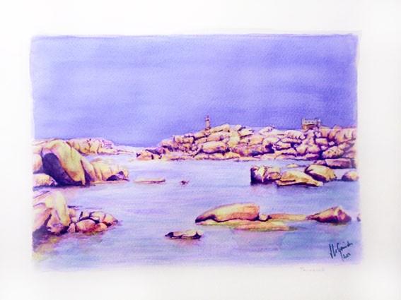 2023 03 08 ploumanach aquarelle